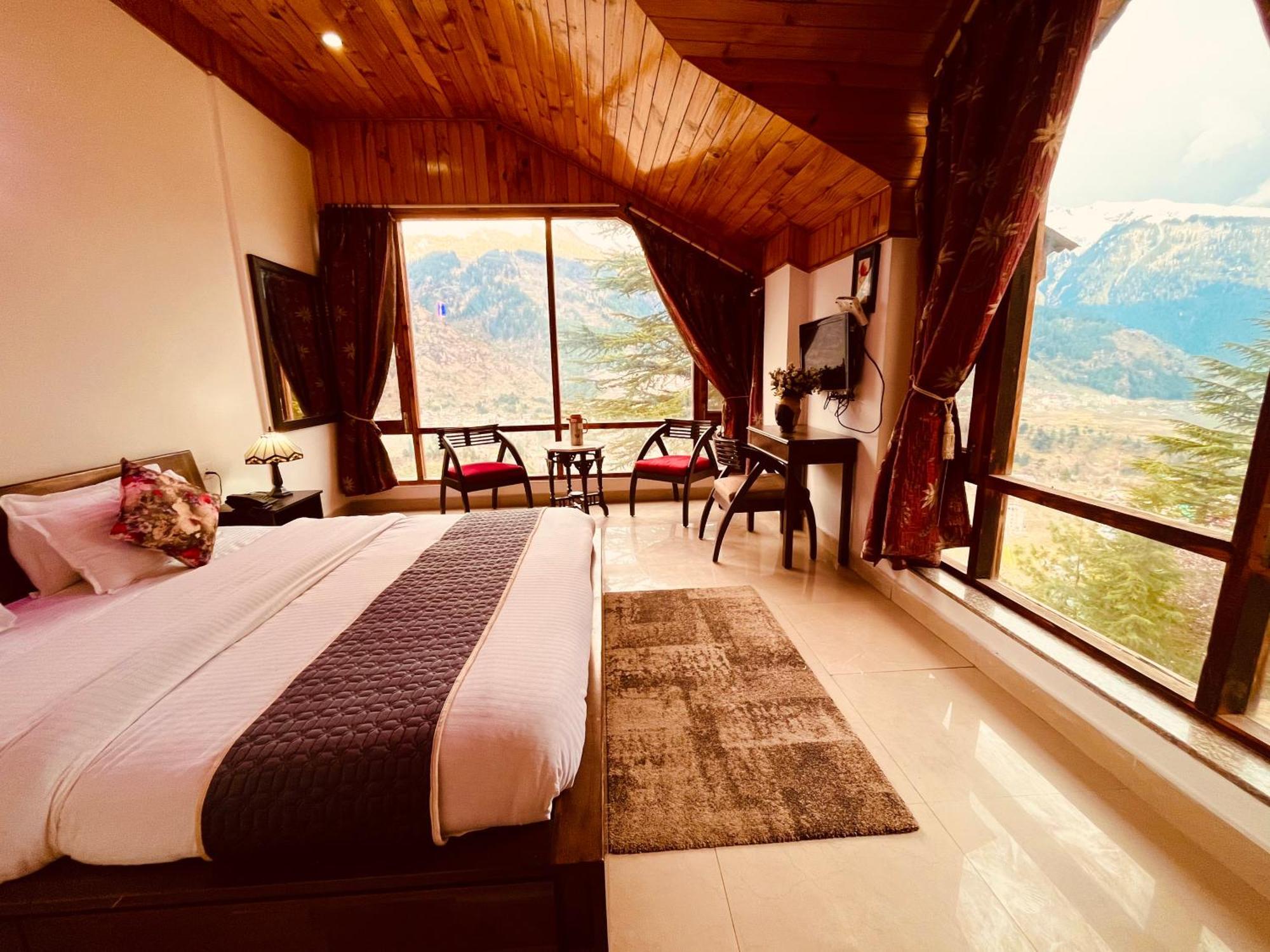 Nature Valley View Resort Manali 2 Bedrooms Luxury Cottages And Valley View Esterno foto
